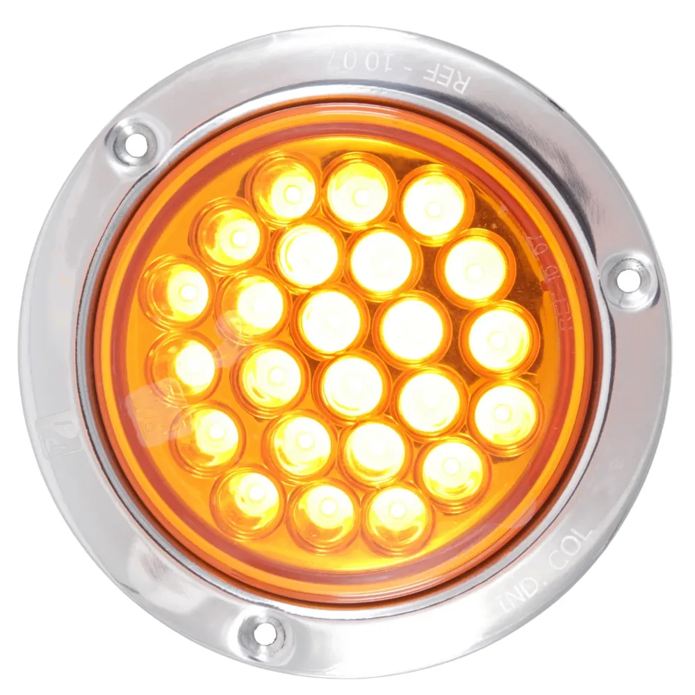 Señalera LED ambar SKU 1007AAM